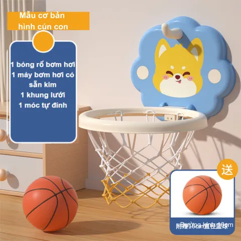 Đồ Chơi Ném Bóng Rổ Cho Trẻ Em Có Thể Điều Chỉnh - Trò Chơi Thể Thao Cho Bé Từ 3-6 Tuổi Có Tặng Kèm Bóng 303293
