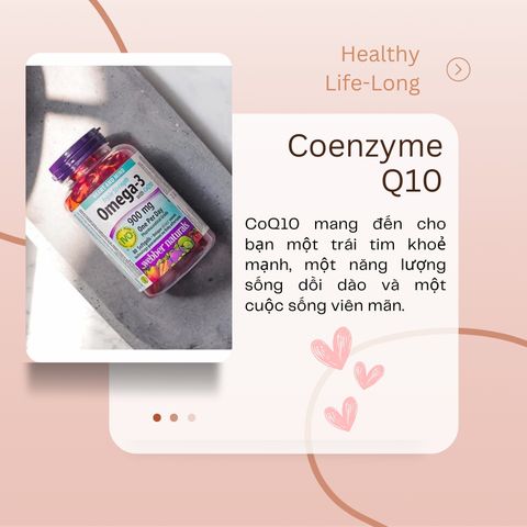 Viên Uống Dầu Cá Cô Đặc Omega 3 Plus CoQ10 Webber Naturals Sáng Mắt Tăng Cường Sức Khoẻ Tim Mạch (Hộp 80 viên) - YoungFit