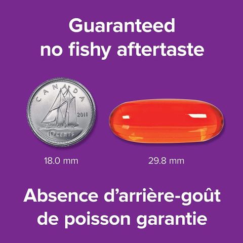 Viên Uống Dầu Cá Cô Đặc Omega 3 Plus CoQ10 Webber Naturals Sáng Mắt Tăng Cường Sức Khoẻ Tim Mạch (Hộp 80 viên) - YoungFit