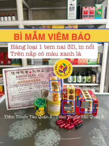 Bì Mẫm Viêm Bảo Nắp Xanh - Viên Uống Giảm Đau Mũi, Viêm Xoang Và Dị Ứng - Hộp 30 Viên Chức Năng Tăng Cường Hô Hấp