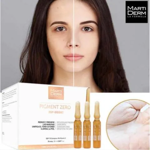 MartiDerm Pigment Zero DSP Bright 30 Ampoule - Tinh Chất Dưỡng Sáng Da, Làm Đều Màu & Giảm Đốm Sắc Tố Hiệu Quả Cho Mọi Loại Da