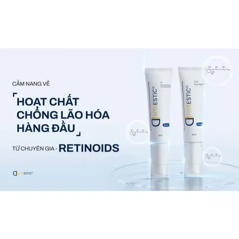 Tinh Chất Hyaestic Retinol 0.5% - Serum Tái Tạo Da Chống Lão Hóa, Giảm Nếp Nhăn & Làm Sáng Da (30ml)