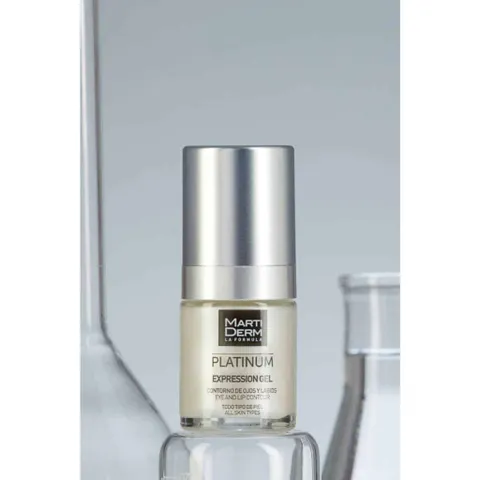Gel Dưỡng MartiDerm Platinum Expression 15ml - Làm Đầy Nếp Nhăn Mắt & Khóe Miệng, Chống Lão Hóa, Dưỡng Ẩm, Cho Mọi Loại Da