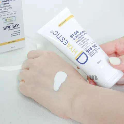 Kem Chống Nắng Hyaestic Skin Fusion SF64 SPF50+ - Bảo Vệ Da Tối Đa, Chống Ô Nhiễm và Ngừa Lão Hóa Da 50ml