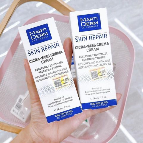 Kem Dưỡng Tái Tạo Da Nhạy Cảm Martiderm Skin Repair Cicra-Vass 2ml - Hỗ Trợ Làm Dịu, Phục Hồi Da Tổn Thương, Dưỡng Ẩm Tự Nhiên