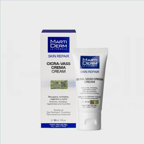 Kem Dưỡng Tái Tạo Da Nhạy Cảm Martiderm Skin Repair Cicra-Vass 2ml - Hỗ Trợ Làm Dịu, Phục Hồi Da Tổn Thương, Dưỡng Ẩm Tự Nhiên