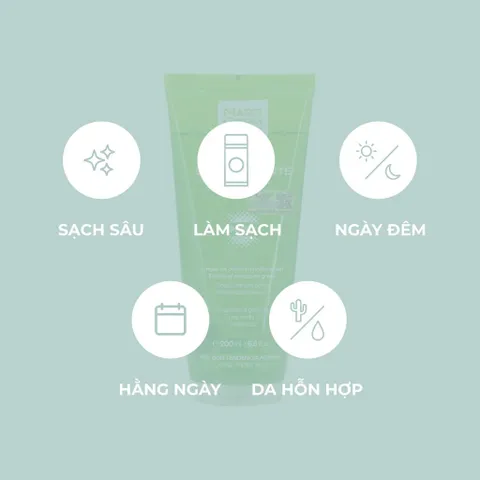 Martiderm Acniover Gel Rửa Mặt Cho Da Dầu & Mụn 200ml - Dưỡng Ẩm Sâu, Chống Oxy Hoá, Se Khít Lỗ Chân Lông, Chính Hãng