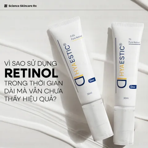 Serum Tái Tạo Da Hyaestic 1% Pure Retinol - Chống Lão Hóa, Giảm Nếp Nhăn, Làm Sáng Da, Phục Hồi Da Mặt