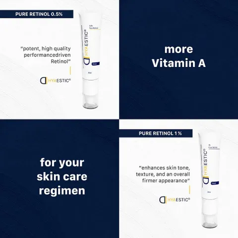 Serum Tái Tạo Da Hyaestic 1% Pure Retinol - Chống Lão Hóa, Giảm Nếp Nhăn, Làm Sáng Da, Phục Hồi Da Mặt