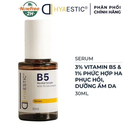 Tinh Chất Phục Hồi Hyaestic B5 - Dưỡng Ẩm & Làm Dịu Da Nhạy Cảm, Chống Khô Rát, Cải Thiện Đàn Hồi Da