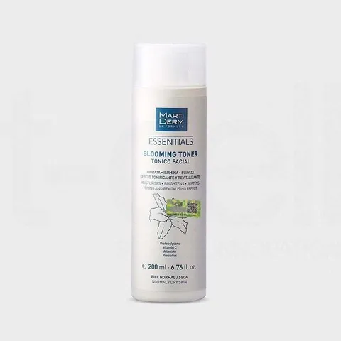 Nước Cân Bằng Dưỡng Ẩm MartiDerm Essentials Blooming Toner 200ml - Giúp Làm Sáng, Làm Dịu Da Thường Đến Khô, Tươi Mát như Hoa Nở Rộ