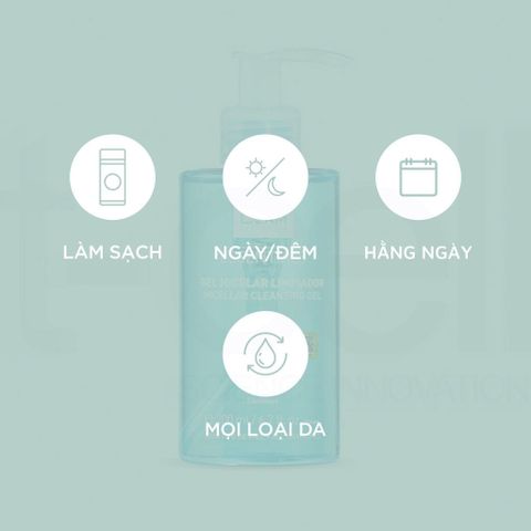 Gel Rửa Mặt MartiDerm Essentials Micellar 200ml - Tẩy Trang, Làm Sạch Sâu Dịu Nhẹ Cho Mọi Loại Da, An Toàn Cho Da Nhạy Cảm