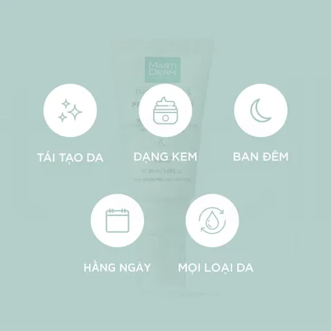 Kem Dưỡng Đêm MartiDerm The Originals Pro-Reg 15 - 15% AHA Tái Tạo Da Chuyên Sâu, Làm Sáng Mịn, Chống Lão Hóa Cho Da Khô Hỗn Hợp