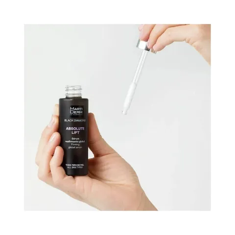 Tinh Chất Nâng Cơ MartiDerm Black Diamond Absolute Lift Serum 30ml - Chống Nhăn, Săn Chắc Da, Phục Hồi Lão Hóa, Peptide Tiên Tiến