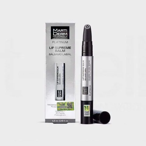 Son Dưỡng Môi MartiDerm Platinum Lip Supreme Balm - Căng Mọng, Giảm Khô Nứt, Dưỡng Ẩm Chuyên Sâu, Phù Hợp Mọi Loại Da