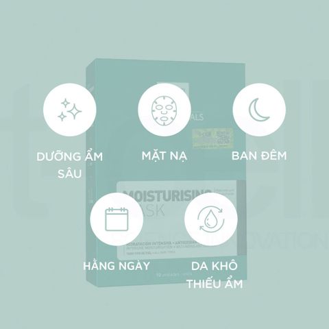 Mặt Nạ Dưỡng Ẩm MartiDerm The Originals 10M - Chuyên Sâu, Phục Hồi & Làm Dịu Da – Chứa Hyaluronic Acid và Coenzyme Q10