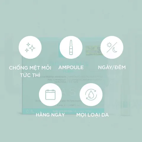 MartiDerm The Originals Flash 5 Ampoules - Tinh Chất Dưỡng Ẩm, Làm Sáng Da, Chống Mệt Mỏi, Phù Hợp Mọi Loại Da