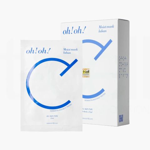 Mặt Nạ Oh! Oh! Moist 10 Miếng - Cấp Ẩm Tức Thì, Dưỡng Mềm Mượt, Phù Hợp Mọi Loại Da, Hyaluronic Acid, Chăm Sóc Da Cao Cấp Hàn Quốc