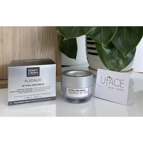 Kem Dưỡng MartiDerm Platinum GF Vital Age Cream 50ml - Phục Hồi, Chống Lão Hóa cho Da Thường và Da Hỗn Hợp