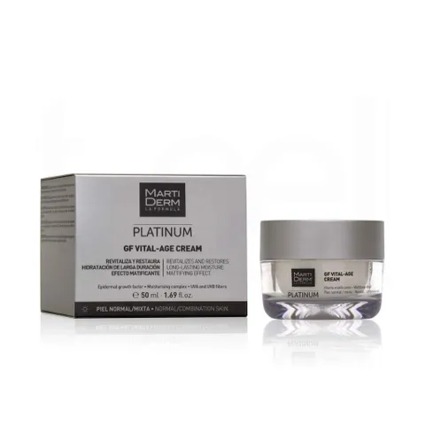 Kem Dưỡng MartiDerm Platinum GF Vital Age Cream 50ml - Phục Hồi, Chống Lão Hóa cho Da Thường và Da Hỗn Hợp