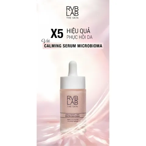 RVB LAB THE SKIN Huyết Thanh Làm Dịu Da Nhạy Cảm - Cân Bằng, Phục Hồi, Giảm Sưng Đỏ, Tổn Thương Corticoid 30ml