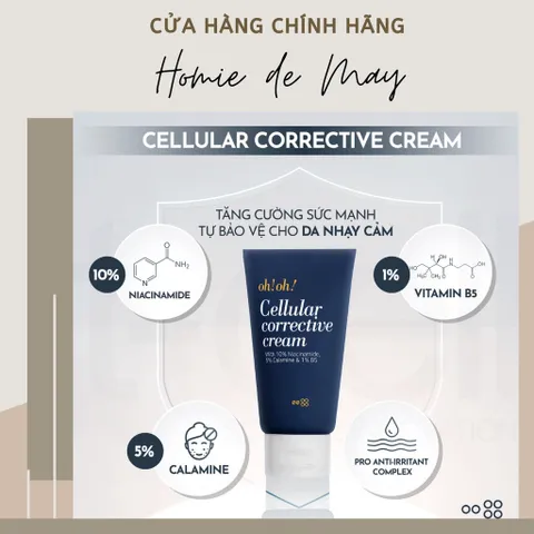 Kem Dưỡng Phục Hồi Da OH! OH! Cellular Corrective Cream 30ml - Chống Lão Hóa, Dưỡng Ẩm, Làm Săn Chắc Da, Hàn Quốc