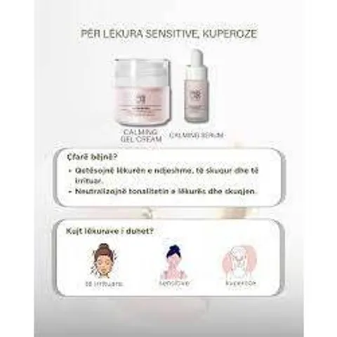 Kem Dưỡng Phục Hồi RVB LAB THE SKIN - Gel Dưỡng Làm Dịu Da Nhạy Cảm, Giảm Mẩn Đỏ, Chống Lão Hóa, 50ml