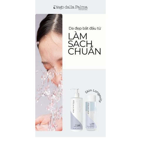 Sữa Rửa Mặt Dạng Bọt Mịn DIEGO DALLA PALMA CELL DETOXIUM – Làm Sạch Sâu, Thải Độc, An Toàn Cho Da Nhạy Cảm