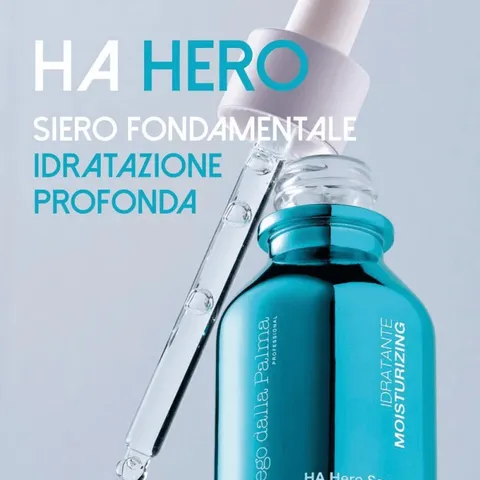 Serum Cấp Nước Sâu DIEGO DALLA PALMA NEW HA HERO - Dưỡng Ẩm Đa Phân Tử, Làm Mịn Da Cho Tất Cả Các Loại Da