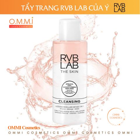 Nước Tẩy Trang & Tẩy Da Chết Dịu Nhẹ RVB LAB THE SKIN 40ml - Sạch Sâu, Dưỡng Sáng Da, Phù Hợp Mọi Loại Da