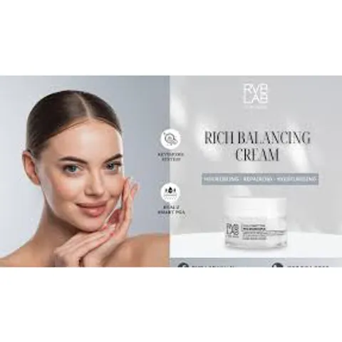 Kem Dưỡng Phục Hồi Da RVB LAB - Kem Cân Bằng Với Pre-Probiotics, Chống Lão Hóa, Dưỡng Ẩm Sâu, Chăm Sóc Da Khô Nứt Nẻ