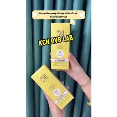 Kem Dưỡng Chống Nắng RVB LAB THE SKIN SPF50 50ml - Bảo Vệ Da, Chống Lão Hóa, Dưỡng Ẩm, Lớp Nền Trang Điểm