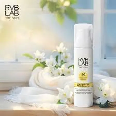 Kem Dưỡng Chống Nắng RVB LAB THE SKIN SPF50 50ml - Bảo Vệ Da, Chống Lão Hóa, Dưỡng Ẩm, Lớp Nền Trang Điểm