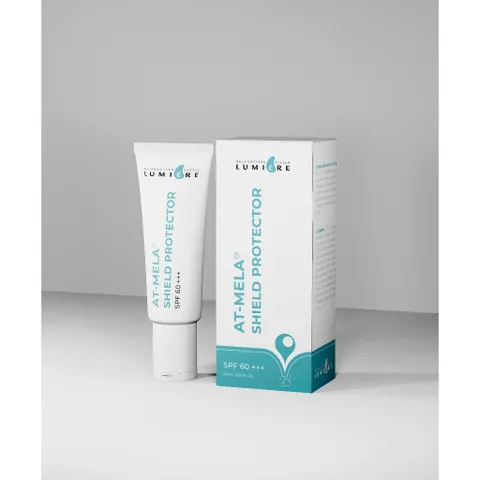 Kem Chống Nắng Dưỡng Da HD Derma Lumiere AT-Mela Shield Protector SPF 50+++ - Ngăn UV, Dưỡng Ẩm, Giảm Sạm Nám