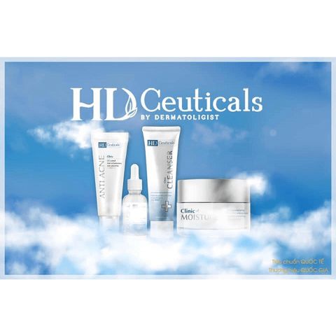 Sữa Rửa Mặt Không Bọt HD DERMA CEUTICALS - Chiết Xuất Trà Xanh & Hyaluronic Acid Cho Mọi Loại Da, Ngăn Ngừa Mụn, Làm Sạch Da Mặt Tươi Tắn