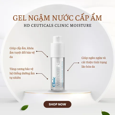 Gel Ngậm Nước Cấp Ẩm HD Derma HD Ceuticals - Giải Pháp Chăm Sóc Da Khô Không Tuổi, Dưỡng Ẩm Hiệu Quả và Ngăn Ngừa Lão Hóa