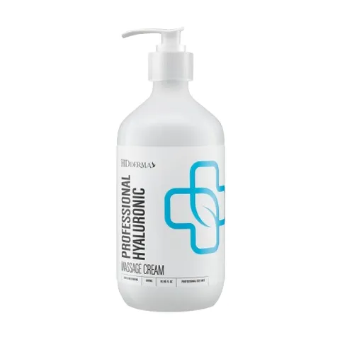 Kem Massage Hyaluronic HD Derma 500ml - Gel Massage Chiết Xuất Thảo Mộc Giúp Thư Giãn và Cải Thiện Làn Da