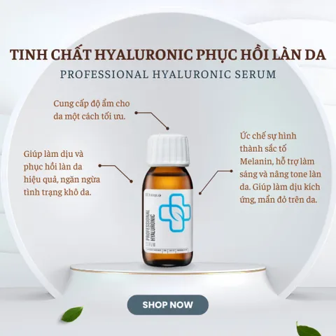 Tinh Chất Hyaluronic HD Derma 60ML - Serum Phục Hồi Làn Da, Cấp Ẩm, Làm ...