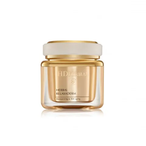 Kem Dưỡng Ẩm Chống Lão Hóa HD DERMA HERBAL RELAXADERM - Giữ Ẩm, Tái Tạo Da, Phù Hợp với Đặc Quyền Y Khoa