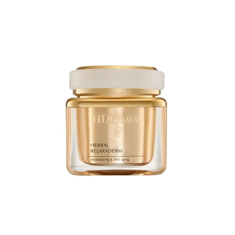 Kem Dưỡng Ẩm Chống Lão Hóa HD DERMA HERBAL RELAXADERM - Giữ Ẩm, Tái Tạo Da, Phù Hợp với Đặc Quyền Y Khoa