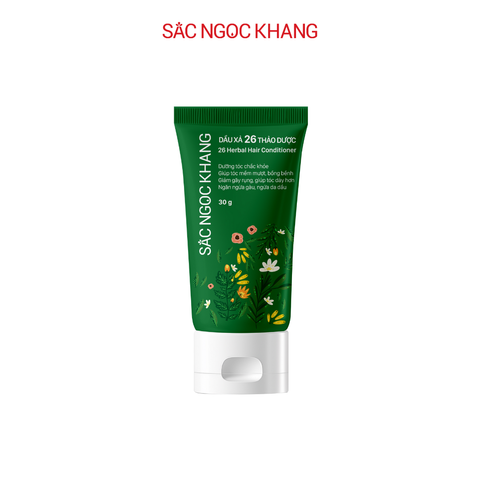 Dầu Xả Sắc Ngọc Khang 30g - Hỗ Trợ Nuôi Dưỡng Tóc Mềm Mượt, Giảm Gãy Rụng, Phục Hồi Tóc Hư Tổn, Ngăn Ngừa Gàu