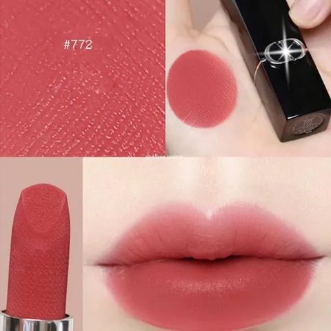Son Dior 772 Rouge Classic Rosewood 3.5g - Son Môi Hồng Đất Sang Trọng, Dễ Dàng Tán, Bền Màu, Phù Hợp Mọi Tông Da