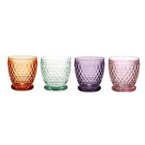 Bộ 4 cốc Villeroy & Boch Boston Highball 330ml - Thủy tinh pha lê sang trọng, thiết kế cổ điển, sản xuất tại Đức