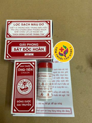 Sát Độc Hoàn Ông Tiên - Bổ Gan, Giảm Ngứa, Dị Ứng - Giải Độc Gan Hiệu Quả, Hỗ Trợ Tái Tạo Chức Năng Gan