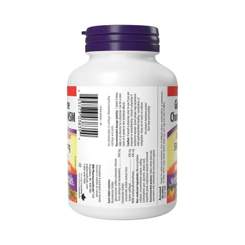 Viên Uống Glucosamine Chodroitine MSM Webber Naturals 120 Viên - Hỗ Trợ Khớp Linh Hoạt và Sức Khỏe Toàn Diện từ Canada