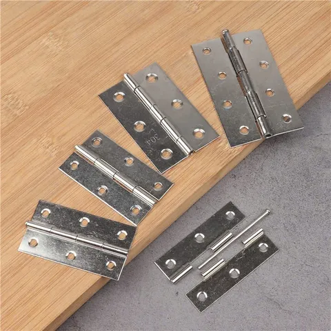 Bản Lề Lá Inox Bóng & Sắt Xi - Bản Lề Chất Lượng Cao Cho Cửa, Tăng Độ Bền & Thẩm Mỹ Công Trình Xây Dựng