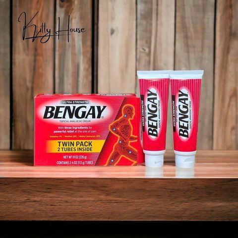 Kem xoa bóp Bengay Ultra Strength 113g - Giảm đau cơ, khớp hiệu quả, giảm đau nhức nhanh cho người chơi thể thao và viêm khớp.