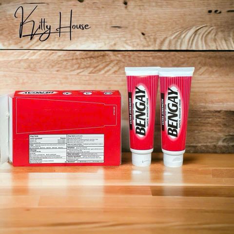 Kem xoa bóp Bengay Ultra Strength 113g - Giảm đau cơ, khớp hiệu quả, giảm đau nhức nhanh cho người chơi thể thao và viêm khớp.
