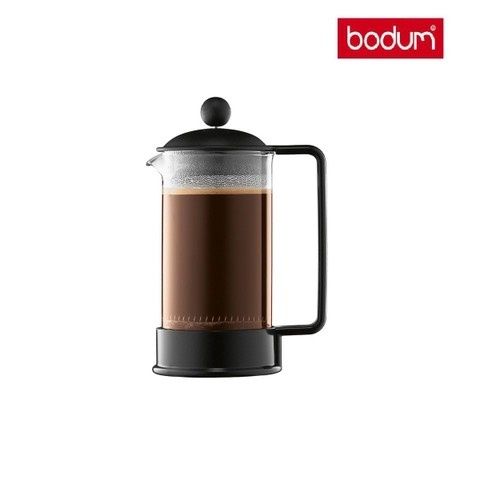 Bình pha cà phê kiểu Pháp Bodum Brazil 1543-01 - Dung tích 350ml, Thủy tinh Borosilicate, Thời trang, Hàng chính hãng từ Bồ Đào Nha
