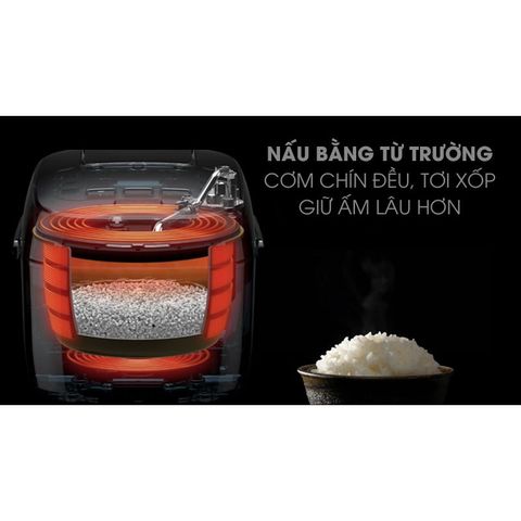 Nồi Cơm Áp Suất Cao Tần Zojirushi NP-BSQ18V-TA 1.8L - Nấu Cơm Thông Minh, 7 Chế Độ Nấu Đặc Biệt, Bảo Hành 3 Năm
